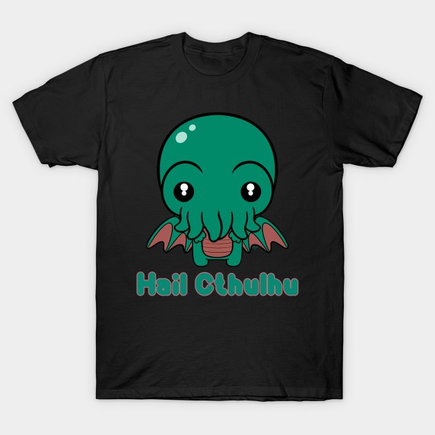 R’lyeh Cute T-Shirt by Meowlentine